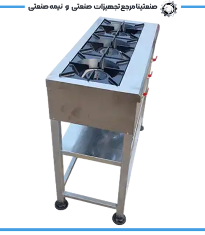 اجاق گاز صنعتی 3 شعله