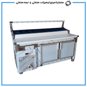 تاپینگ صنعتی پیتزا