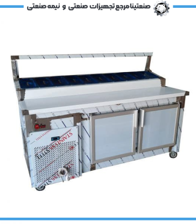 تاپینگ صنعتی پیتزا