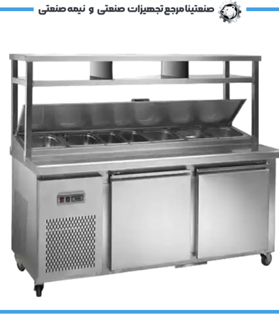 تاپینگ پیتزا و ساندویچ