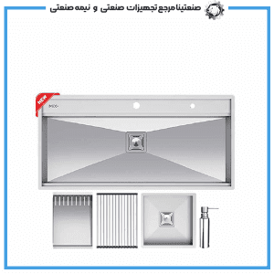 سینک ظرفشویی میکس پلاس مدل D104