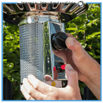 بخاری قارچی استیل با تنظیم ارتفاع مدل سرمابان - Image 5