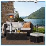 بخاری قارچی رومیزی منگزی مدل استیل 316 ایتالیایی - Image 2