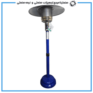 بخاری و هیتر قارچی گاز شهری ماشروم رنگ آبی