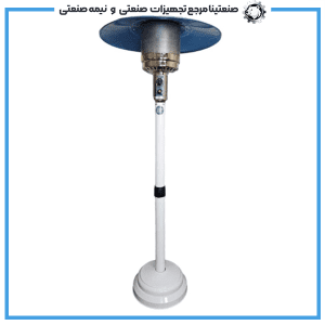 بخاری و هیتر قارچی گاز شهری ماشروم رنگ سفید