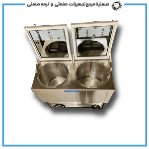 دستگاه فالوده ساز 2 مخزن هرمز 40 لیتری
