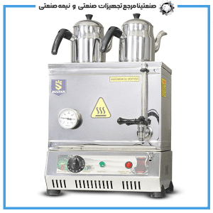 سماور صنعتی سلطان ۲ قوری مدل SU-EA223 (هوشمند برقی)