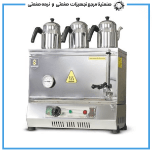 سماور صنعتی سلطان ۳ قوری مدل SU-EA333 (هوشمند برقی)