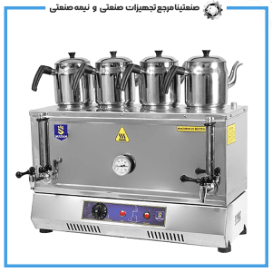 سماور صنعتی سلطان ۴ قوری مدل SU-EA444 (هوشمند برقی)