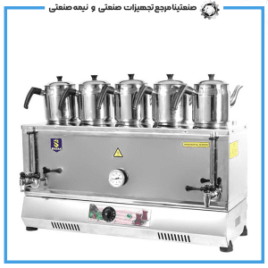سماور صنعتی سلطان ۵ قوری مدل SU-EA550 (هوشمند برقی)