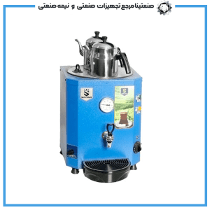 سماور صنعتی هوشمند جامبو ۲ قوری مدل SU-EAJ215 (برقی)