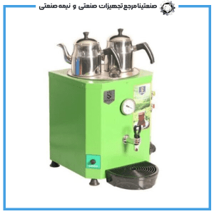 سماور صنعتی هوشمند جامبو ۲ قوری مدل SU-EAJ223 (برقی)