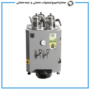 سماور صنعتی هوشمند جامبو ۳ قوری مدل SU-EAJ333 (برقی)