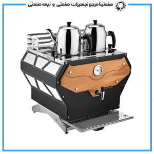 سماور صنعتی هوشمند گاریبالدی 2 قوری (برقی)