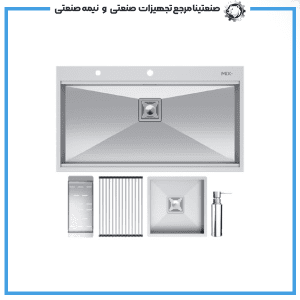 سینک ظرفشویی میکس پلاس مدل BCN-90