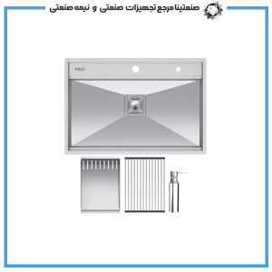 سینک ظرفشویی میکس پلاس مدل D74