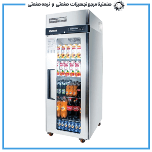 یخچال ایستاده ایگلو درب شیشه ای مدل RSGT18