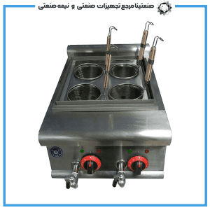 دستگاه پاستا پز 4 سبد برقی رومیزی