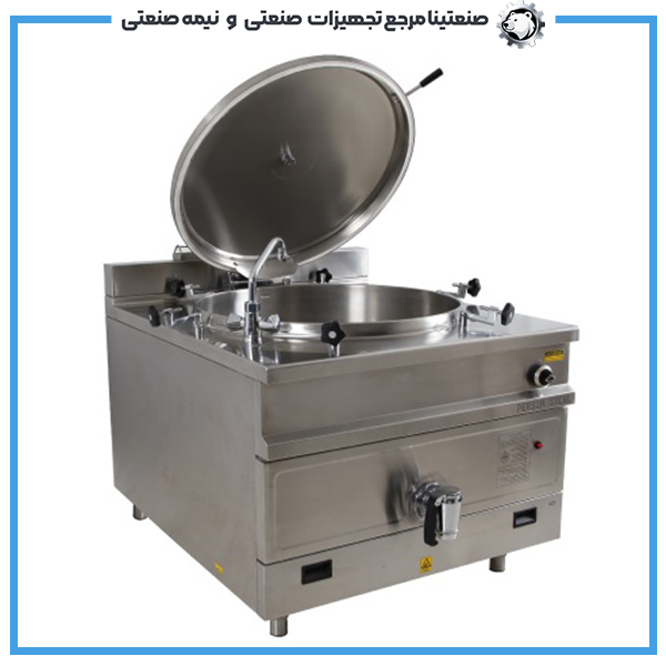 دیگ چلوپز صنعتی پارسیان 360 لیتر مکعبی (1) دیگ چلویی 250 لیتر پارسیان - Image 1