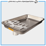 چرخ گوشت 10 اسب چگا مدل C130-42 استیل - Image 5