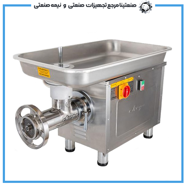 چرخ گوشت 32 چگا استیل مدل CTR100-32 تک فاز چرخ گوشت 32 چگا استیل مدل CTR100-32 تک فاز - Image 1