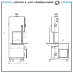 اره استخوان بر امگا ایرانی مدل BS155 - Image 2