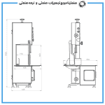 اره استخوان بر امگا ایرانی مدل BS182 تک فاز - Image 2