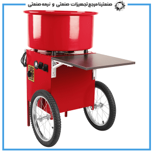 پشمک ساز کالسکه ای سبزیران