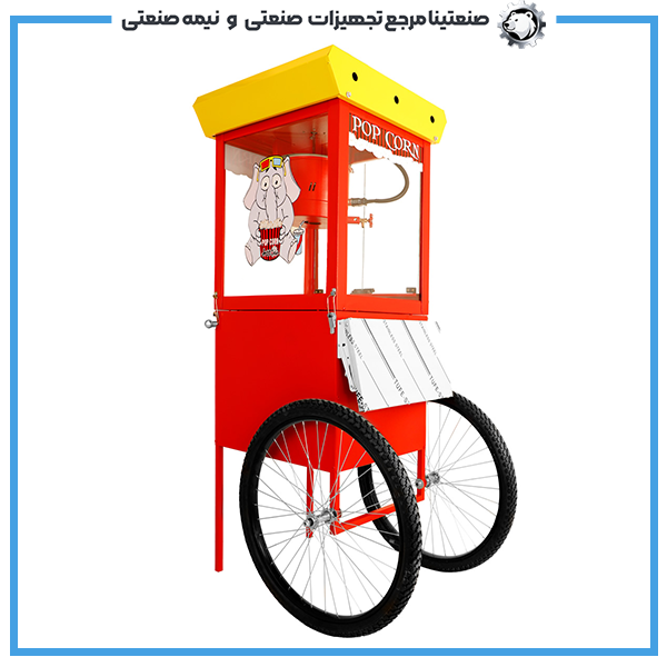 پفیلاساز کالسکه ای گازی برقی سبزیران (1) پفیلاساز کالسکه ای گازی برقی سبزیران - Image 1